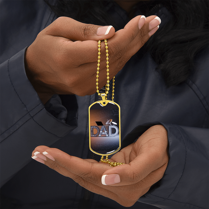 Father gift retirement custom personalized necklace fine jewelry
