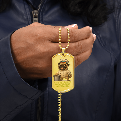 Pride Necklace Custom Name| Dog Tag Chain | Custom Dog Tag