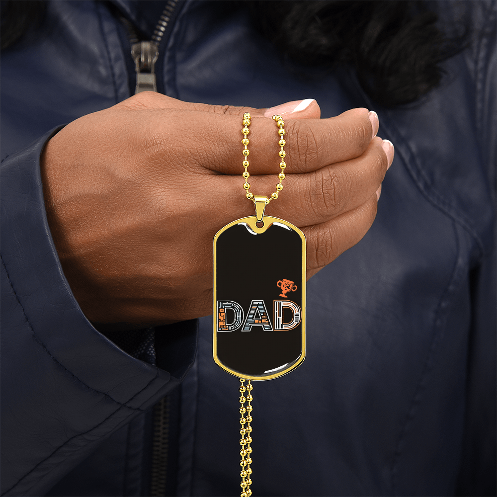 Father gift retirement personalized custom necklace fine jewelry