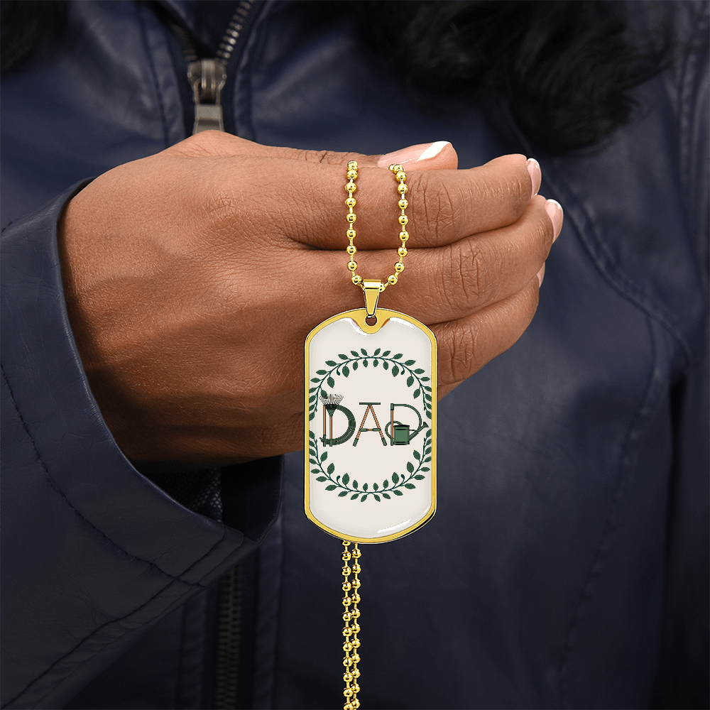 Father gif retirement personalized custom necklace fine jewelry