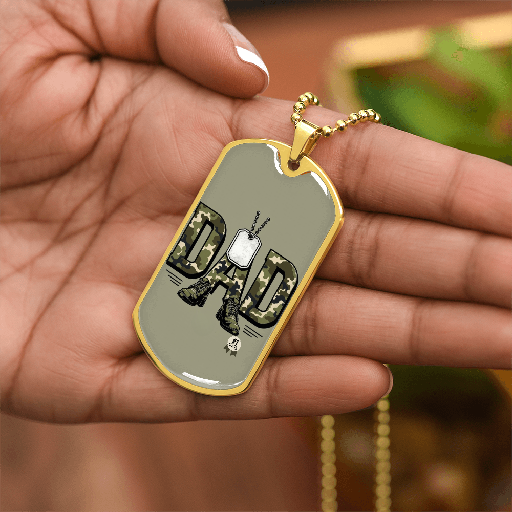 Father gift retirement personalized custom necklace fine jewelry
