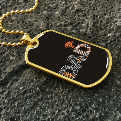 Father gift retirement personalized custom necklace fine jewelry