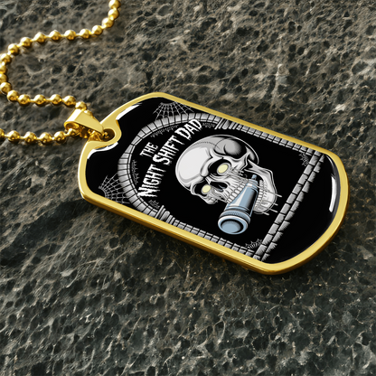 Father gift retirement personalized custom necklace fine jewelry