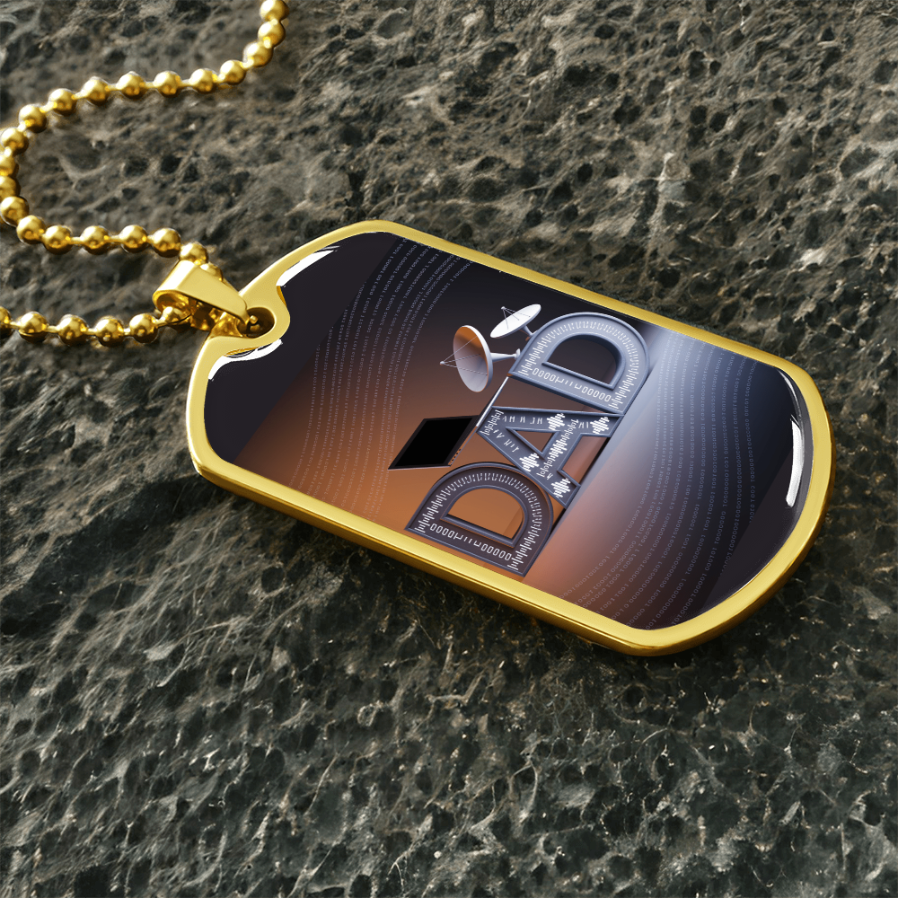 Father gift retirement custom personalized necklace fine jewelry