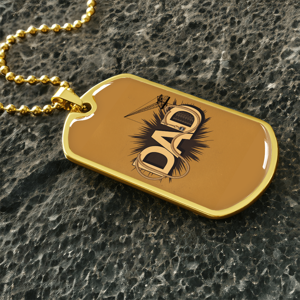 Dad gift retirement personalized coustum necklace