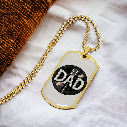 Father gift retirement custom personalized necklace fine jewelry