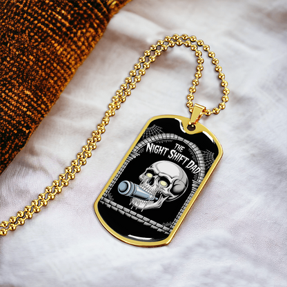 Father gift retirement personalized custom necklace fine jewelry