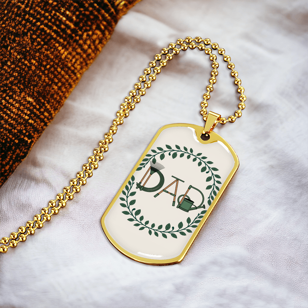 Father gif retirement personalized custom necklace fine jewelry