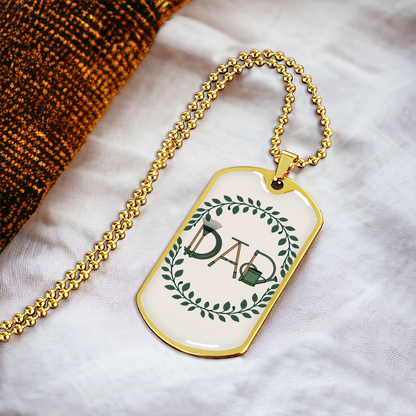 Father gif retirement personalized custom necklace fine jewelry