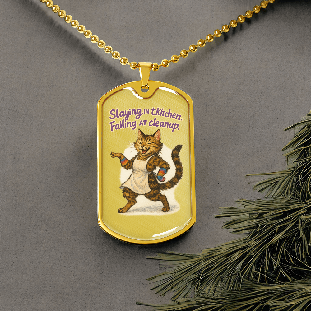 Pride Necklace Custom Name| Dog Tag Chain | Custom Dog Tag