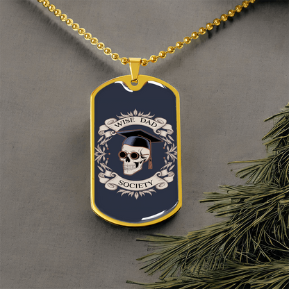Father gift retirement personalized custom necklace fine jewelry