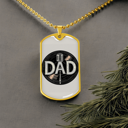 Father gift retirement custom personalized necklace fine jewelry