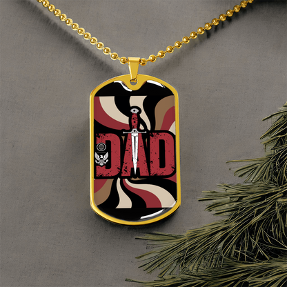 Father gift retirement personalized custom necklace fine jewelry