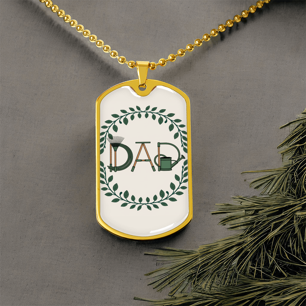 Father gif retirement personalized custom necklace fine jewelry