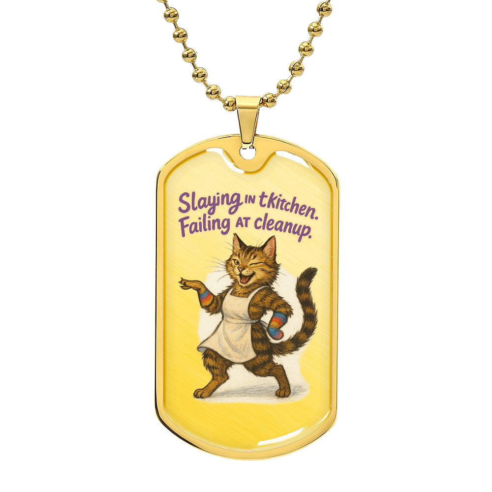Pride Necklace Custom Name| Dog Tag Chain | Custom Dog Tag