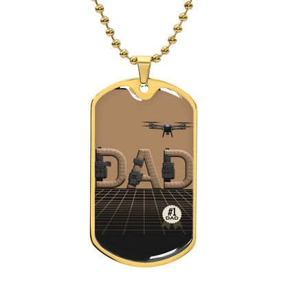 Father gift retirement custom personalized necklace fine jewelry