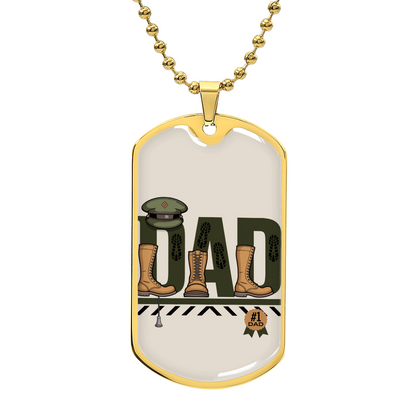 Father gift retirement personalized custom necklace fine jewelry