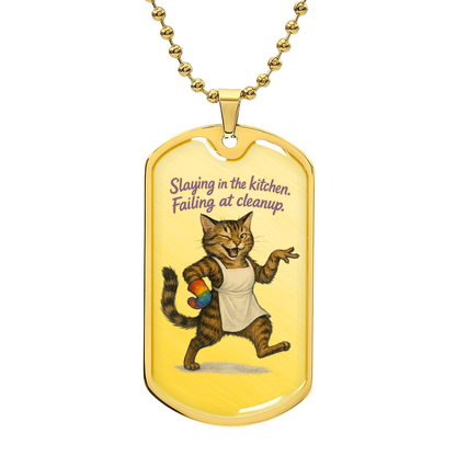 Pride Necklace Custom Name| Dog Tag Chain | Custom Dog Tag
