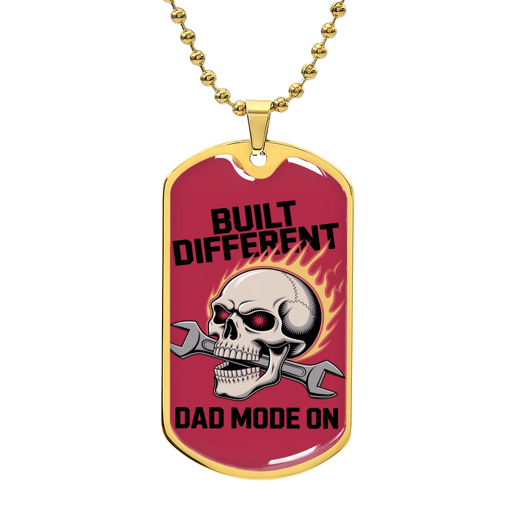 Father gift retirement personalized tag custom necklace fine jewelry