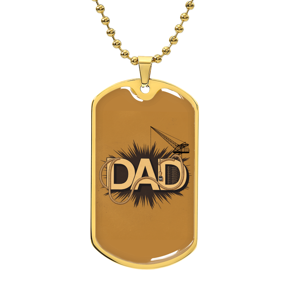 Dad gift retirement personalized coustum necklace