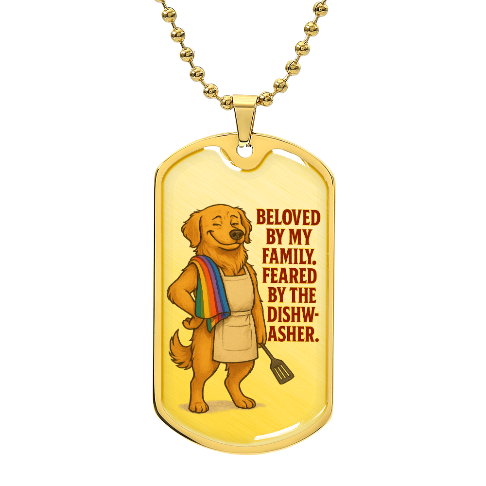 Pride custom tag LGBTQ fine jewelry personalized