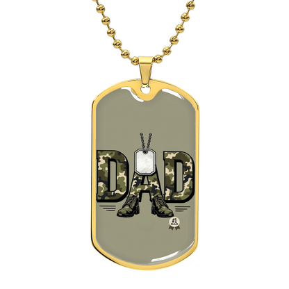 Father gift retirement personalized custom necklace fine jewelry