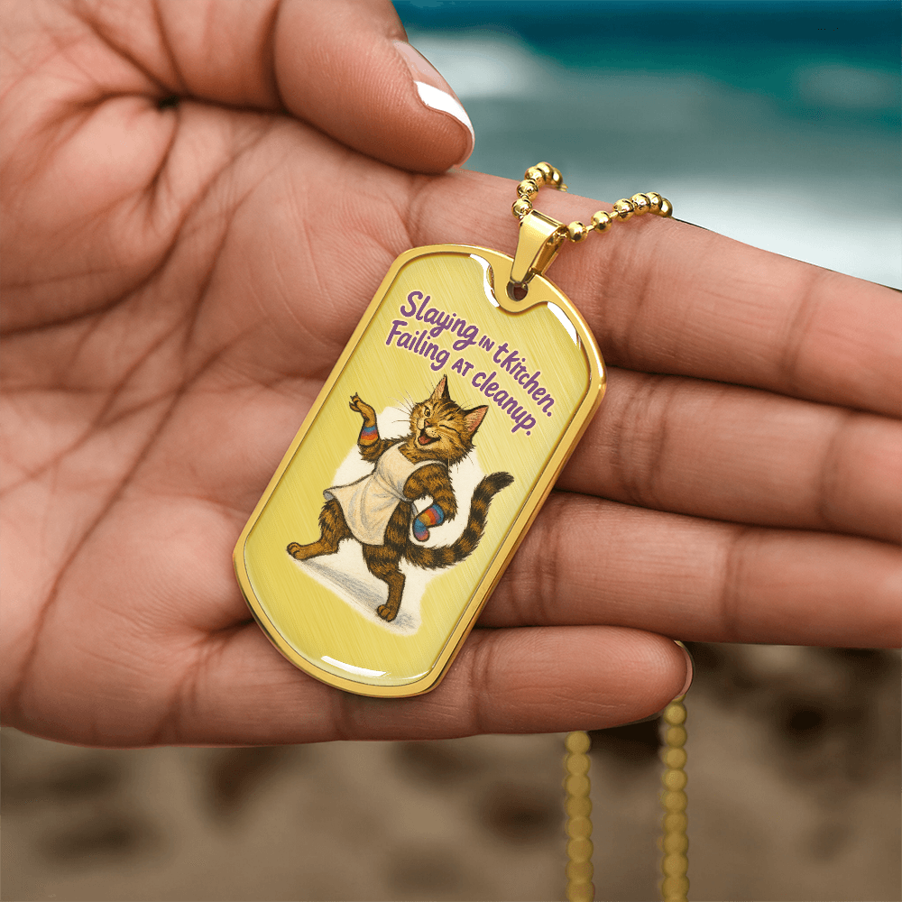 Pride Necklace Custom Name| Dog Tag Chain | Custom Dog Tag