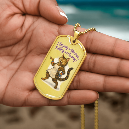 Pride Necklace Custom Name| Dog Tag Chain | Custom Dog Tag