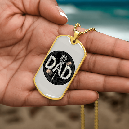 Father gift retirement custom personalized necklace fine jewelry