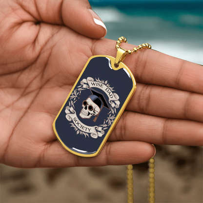Father gift retirement personalized custom necklace fine jewelry
