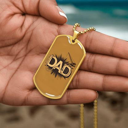 Dad gift retirement personalized coustum necklace