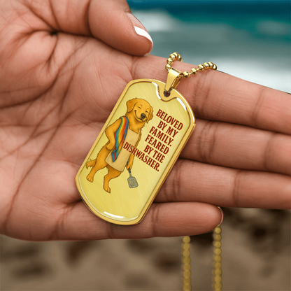 Pride custom tag LGBTQ fine jewelry personalized