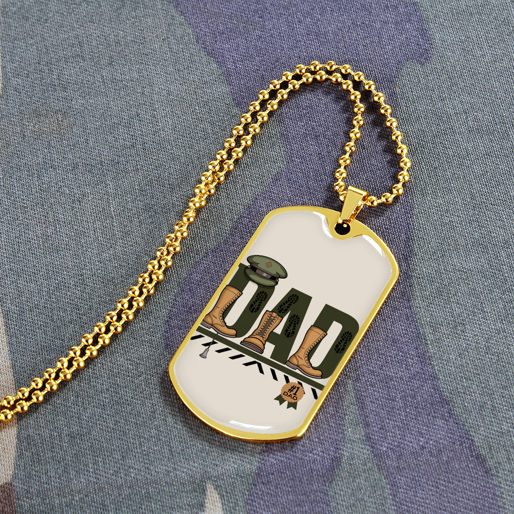 Father gift retirement personalized custom necklace fine jewelry