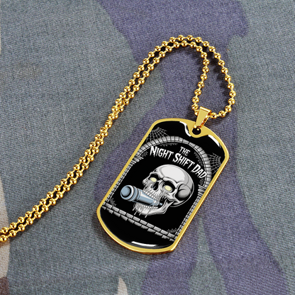 Father gift retirement personalized custom necklace fine jewelry