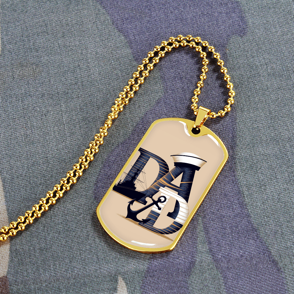 Father gift retirement personalized custom necklace fine jewelry