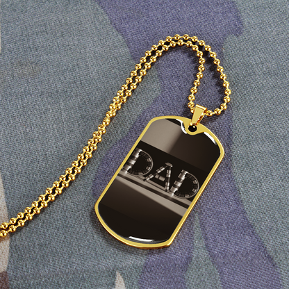 Father gift retirement personalized custom necklace fine jewelry