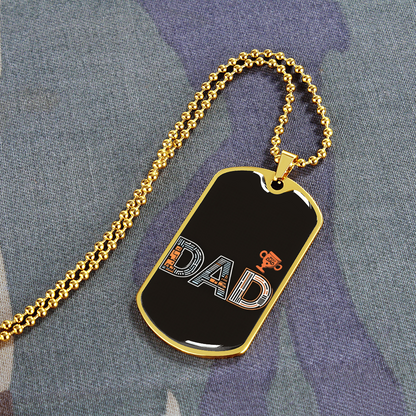 Father gift retirement personalized custom necklace fine jewelry