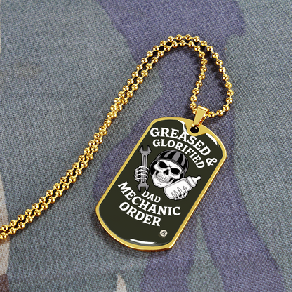 Father gift retirement custom personalized necklace fine jewelry