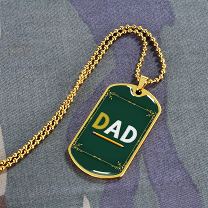 Father gift retirement personalized custom necklace fine jewelry