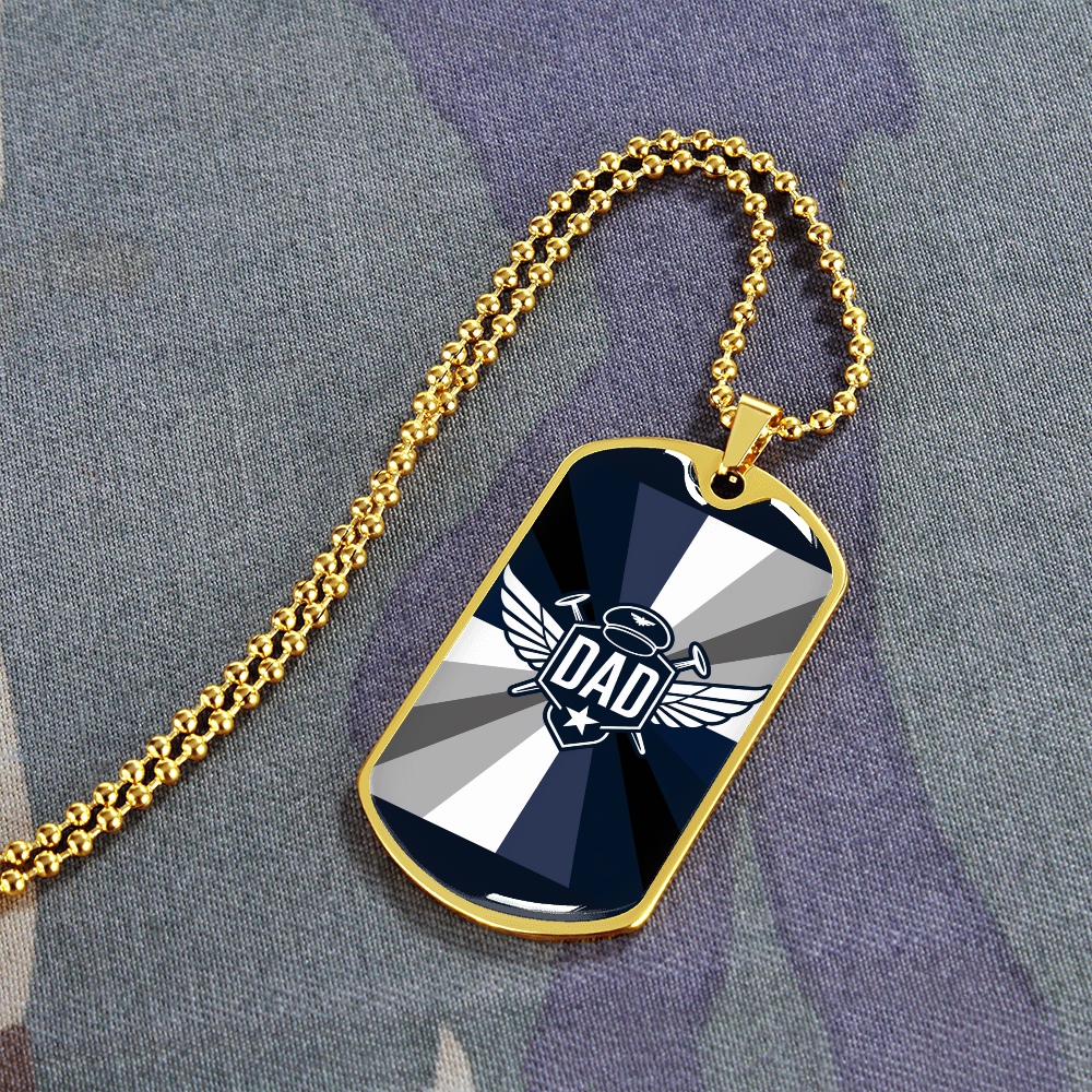 Father gift retirement personalized custom necklace fine jewelry