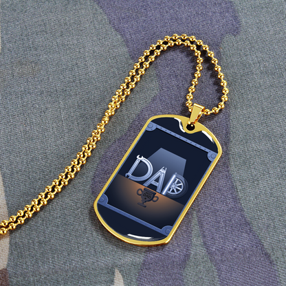 Father gift retirement custom personalized necklace fine jewelry