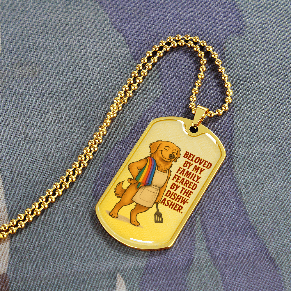 Pride custom tag LGBTQ fine jewelry personalized
