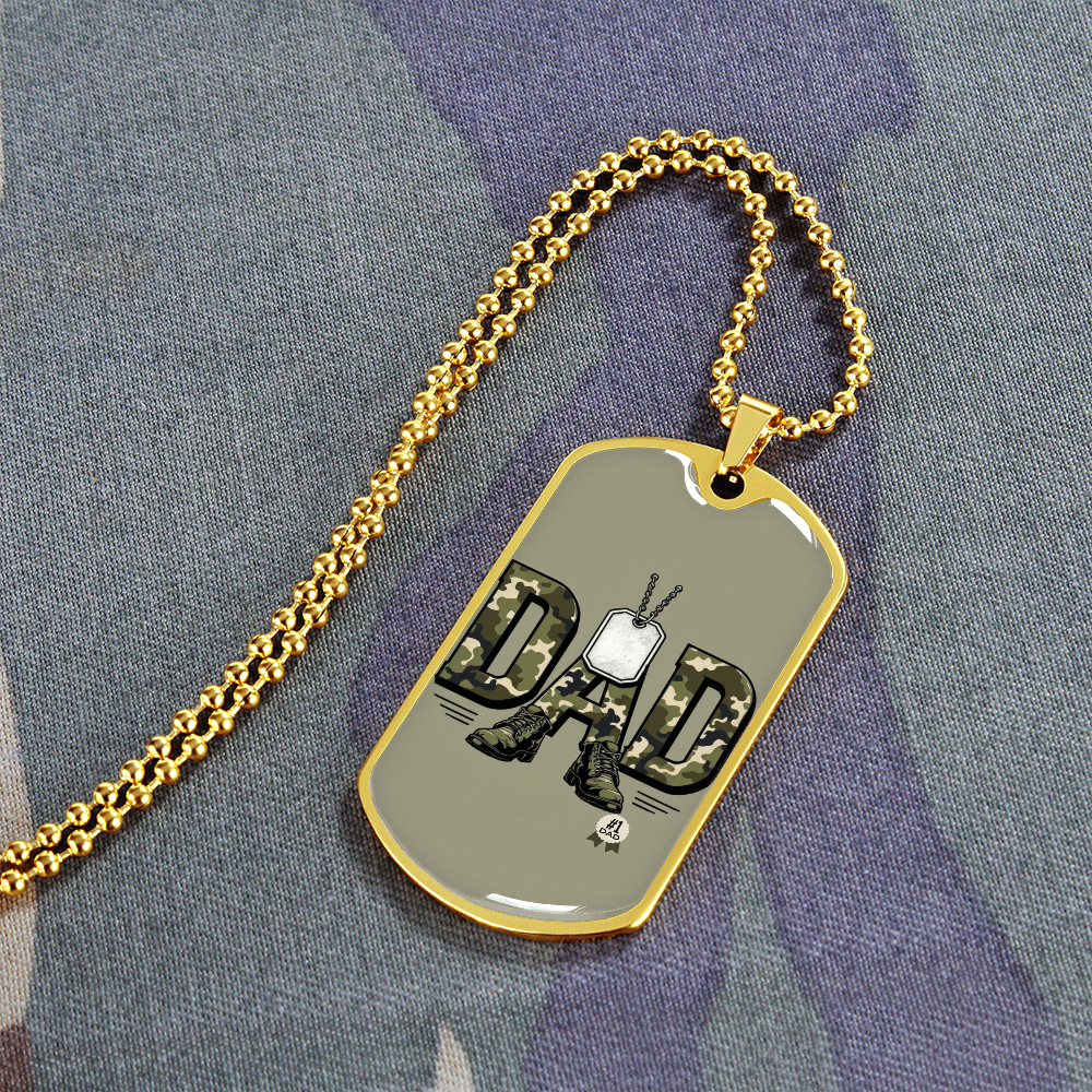 Father gift retirement personalized custom necklace fine jewelry
