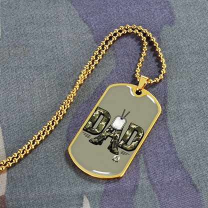 Father gift retirement personalized custom necklace fine jewelry