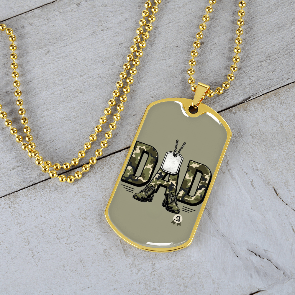Father gift retirement personalized custom necklace fine jewelry