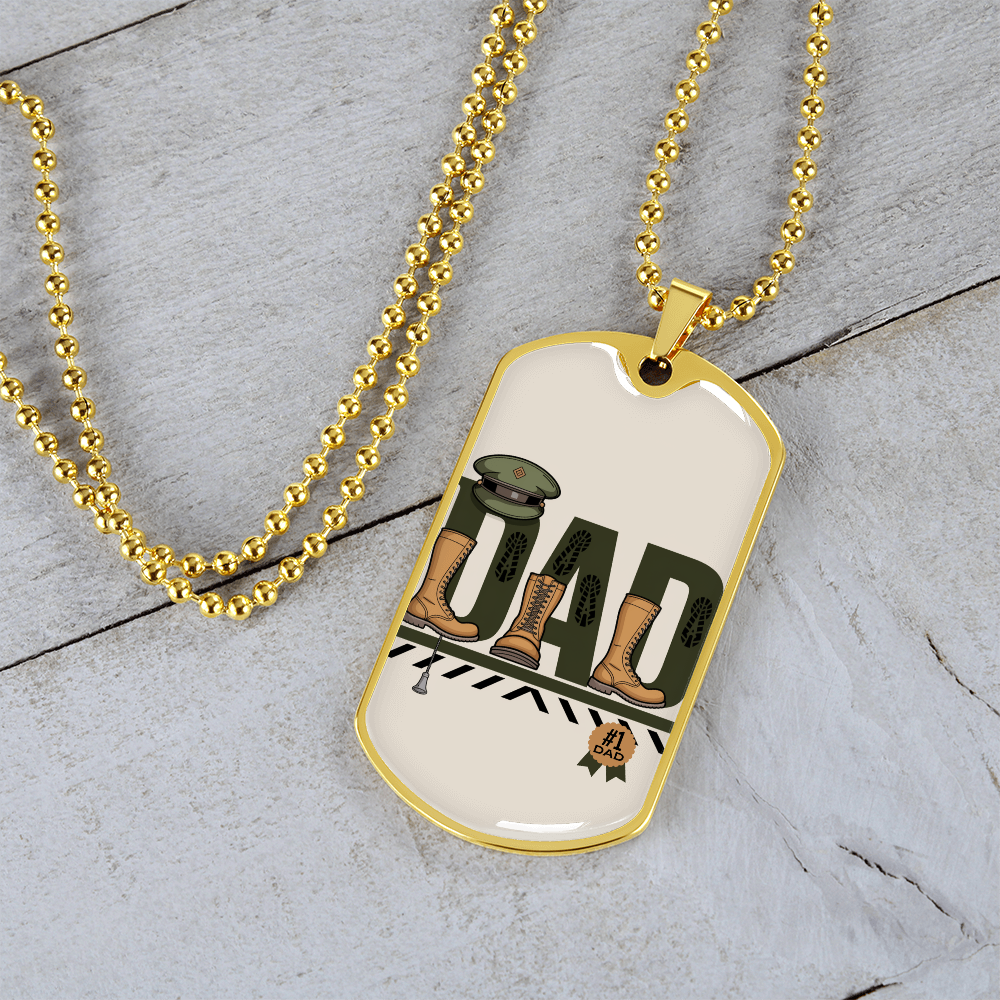Father gift retirement personalized custom necklace fine jewelry