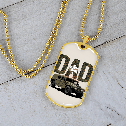 Father gift retirement custom personalized necklace fine jewelry