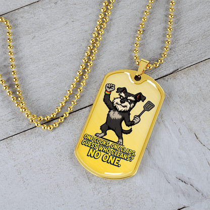 Pride Necklace Custom Name| Dog Tag Chain | Custom Dog Tag