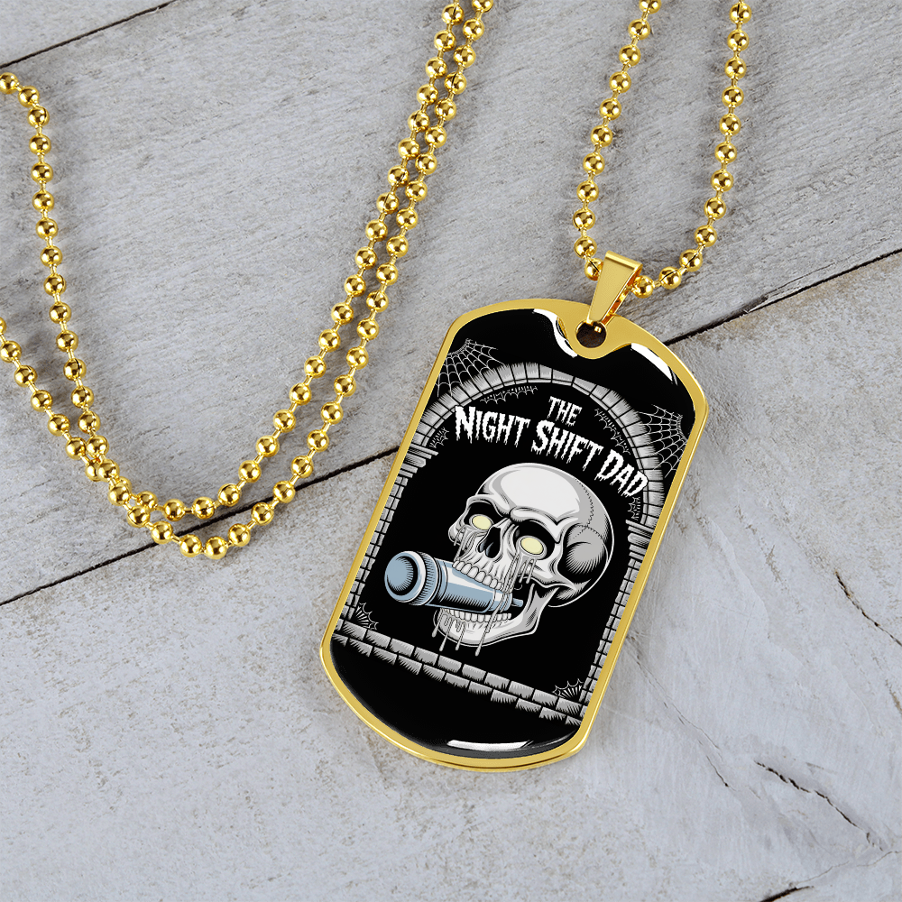 Father gift retirement personalized custom necklace fine jewelry