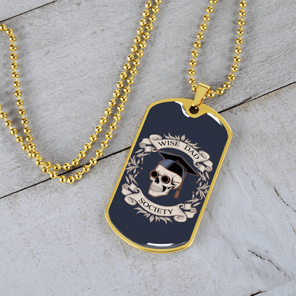 Father gift retirement personalized custom necklace fine jewelry